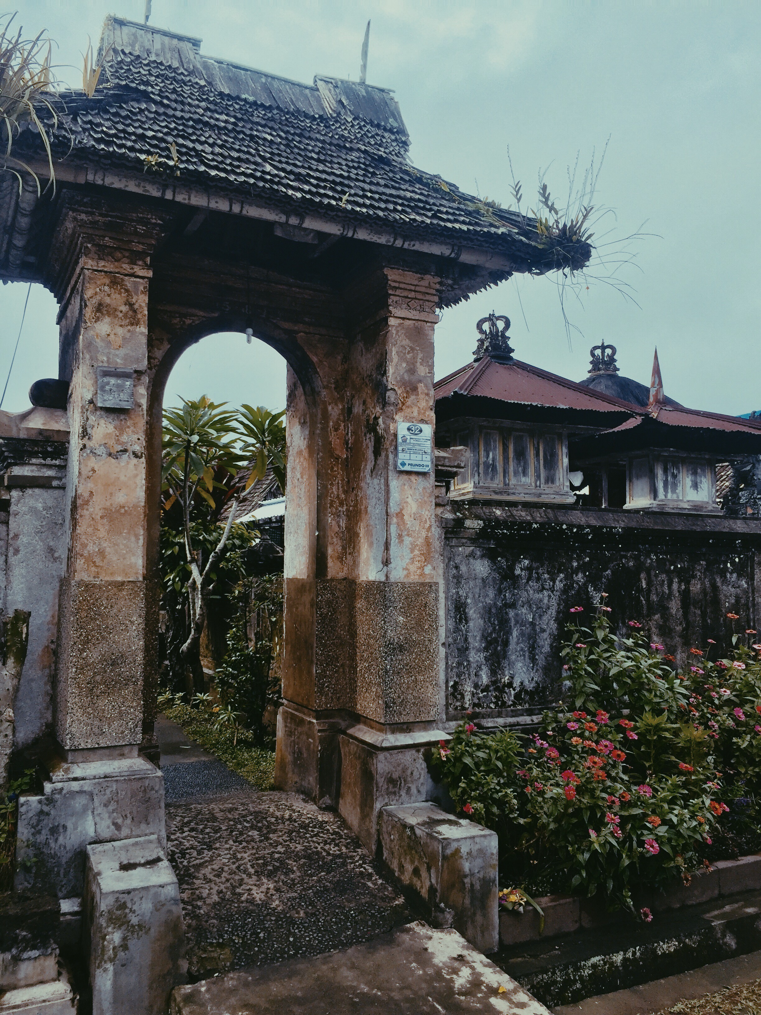 Traditional Balinese Gate 